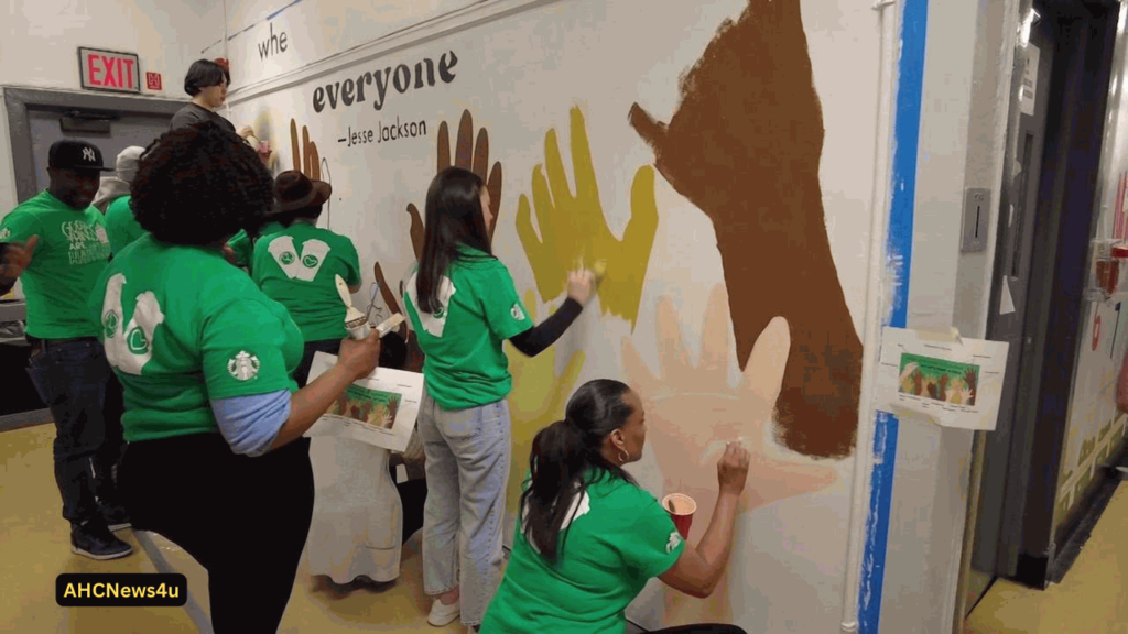 City Year New York leads volunteer power to improve Mosaic Private Foundation in East Harlem